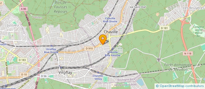 localisation de l'entreprise MONSIEUR MEHDI TARAZA à CHAVILLE