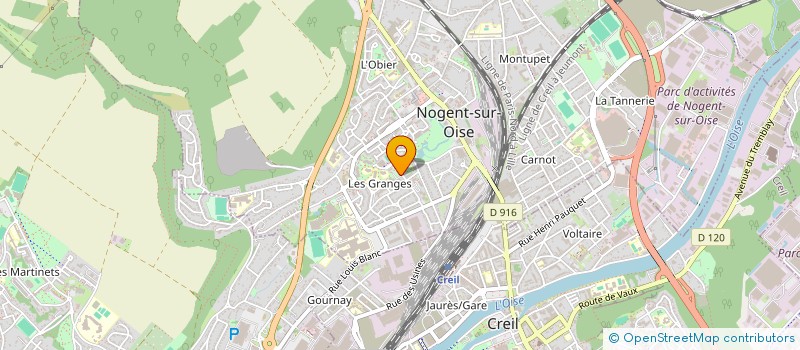 localisation de l'entreprise MONSIEUR MEHDI TARHOULT  NOGENT-SUR-OISE