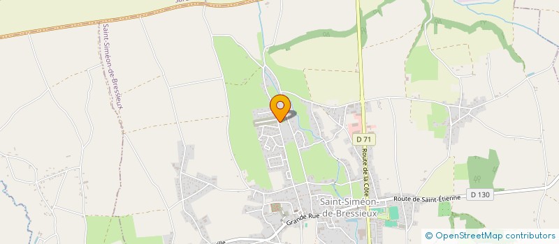 localisation de l'entreprise MONSIEUR MEHDI TAZI  SAINT-SIMEON-DE-BRESSIEUX