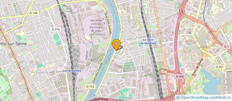 localisation de l'entreprise MONSIEUR MEHDI THAMRI à ALFORTVILLE