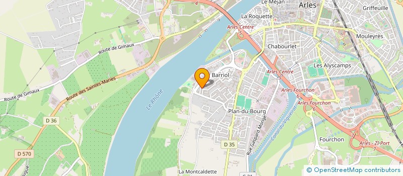 localisation de l'entreprise MONSIEUR MEHDI TIYCH  ARLES