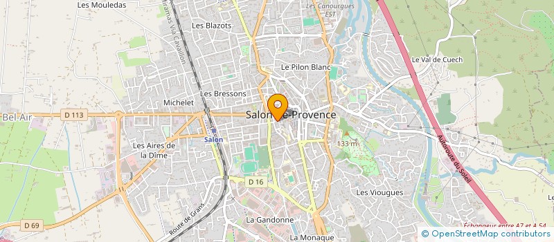 localisation de l'entreprise MONSIEUR MEHDI TOUAFCHIA à SALON-DE-PROVENCE