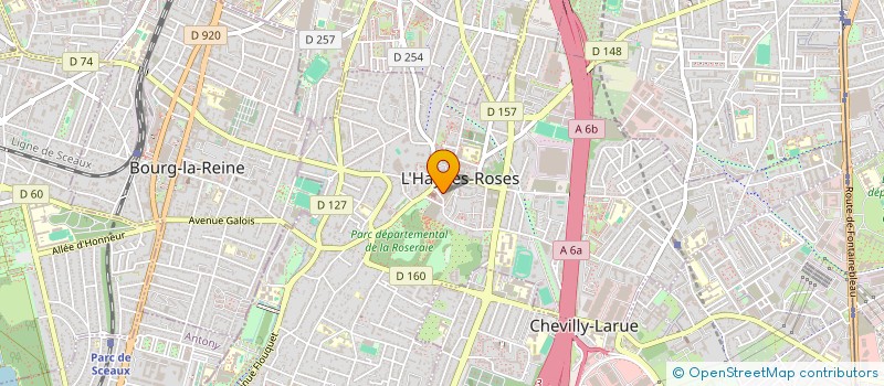 localisation de l'entreprise MONSIEUR MEHDI TOUNSI  L'HAY-LES-ROSES