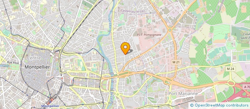 localisation de l'entreprise MONSIEUR MEHDI TOUZANI à MONTPELLIER