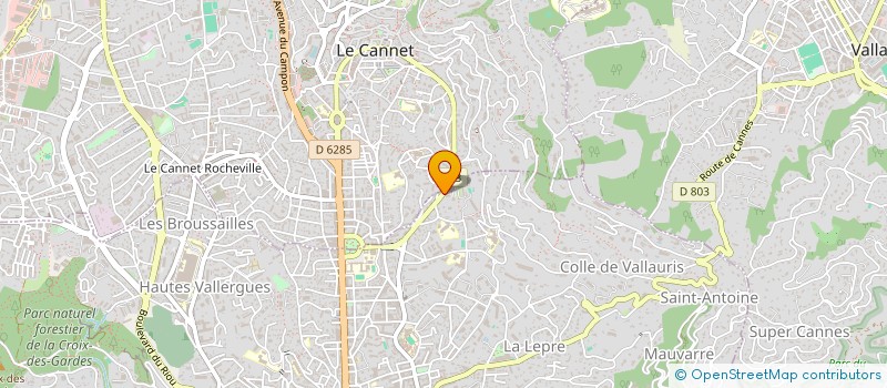 localisation de l'entreprise MONSIEUR MEHDI TRABELSI  CANNES