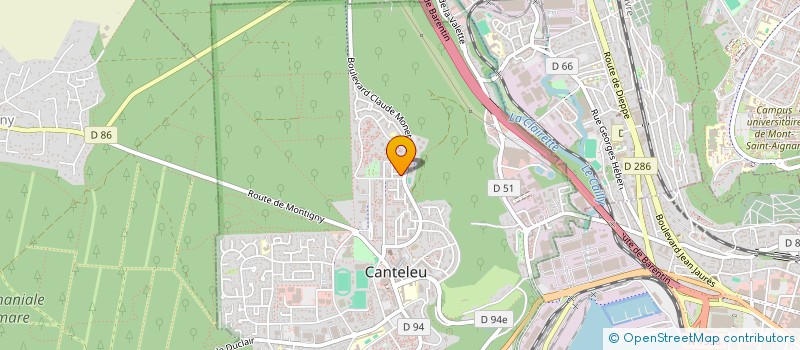 localisation de l'entreprise MONSIEUR MEHDI TRABELSI DIT BEN JANNET  CANTELEU