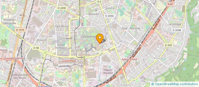 localisation de l'entreprise MONSIEUR MEHDI TSOURIA BELAID à GRENOBLE