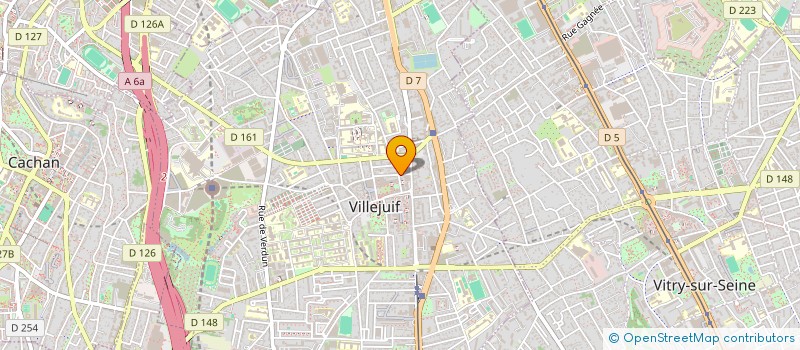 localisation de l'entreprise MONSIEUR MEHDI VERNIZIAU à VILLEJUIF
