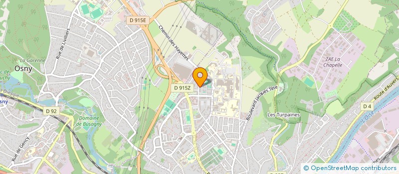 localisation de l'entreprise MONSIEUR MEHDI WALKJAHE  PONTOISE