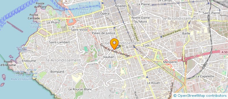 localisation de l'entreprise MONSIEUR MEHDI WEIS  MARSEILLE