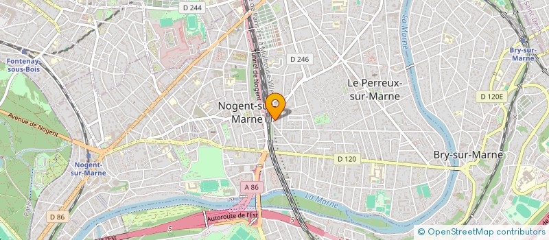 localisation de l'entreprise MONSIEUR MEHDI YAHI à LE PERREUX-SUR-MARNE