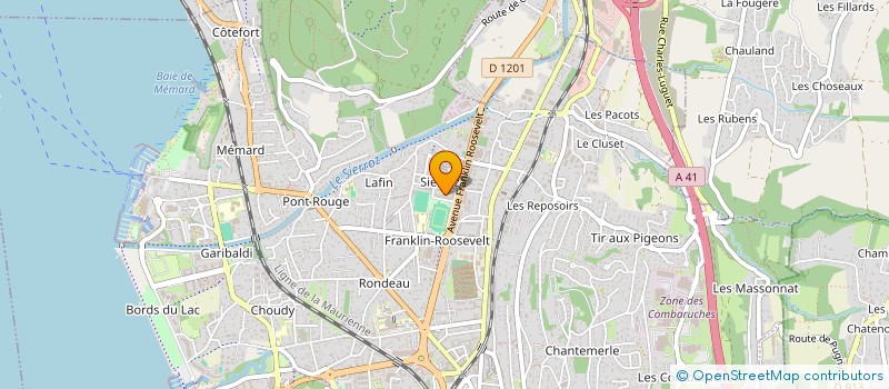 localisation de l'entreprise MONSIEUR MEHDI YAHIA  AIX-LES-BAINS