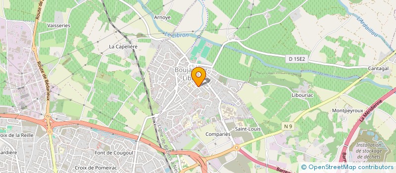 localisation de l'entreprise MONSIEUR MEHDI YALAOUI  BOUJAN-SUR-LIBRON