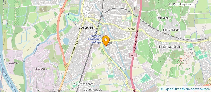 localisation de l'entreprise MONSIEUR MEHDI YAMLOUNI à SORGUES