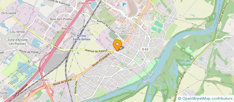 localisation de l'entreprise MONSIEUR MEHDI YETTOU  PORTET SUR GARONNE