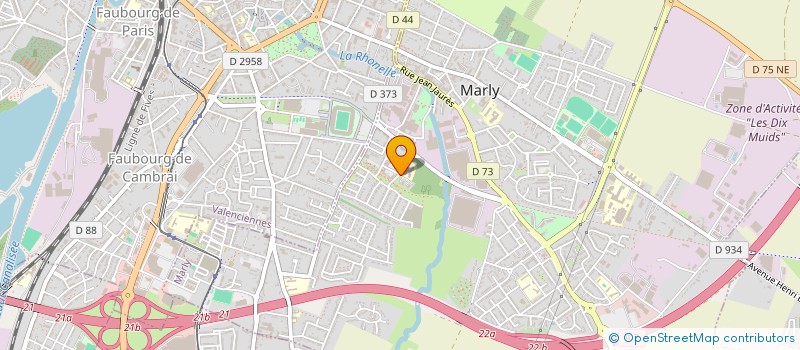 localisation de l'entreprise MONSIEUR MEHDI YKHLEF ABDESSAMEUD  MARLY