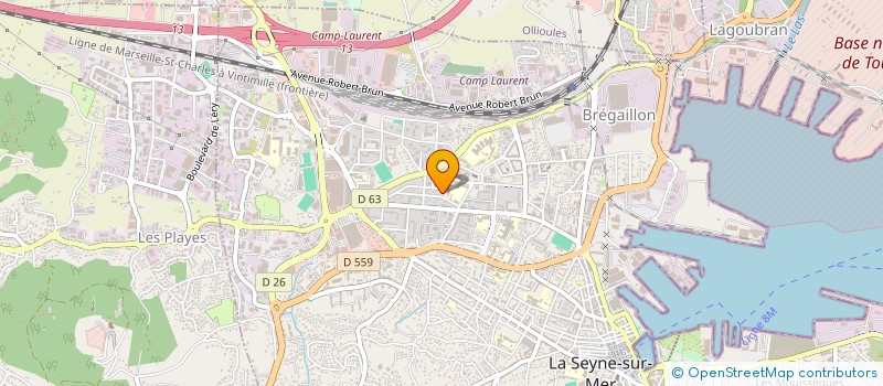 localisation de l'entreprise MONSIEUR MEHDI ZAITER  LA SEYNE-SUR-MER