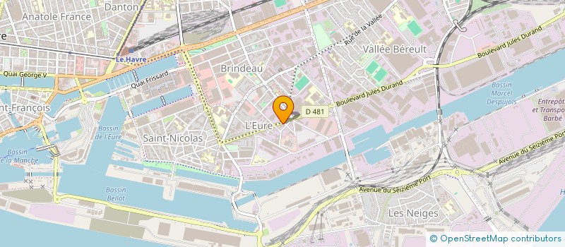 localisation de l'entreprise MONSIEUR MEHDI ZEMANI  LE HAVRE