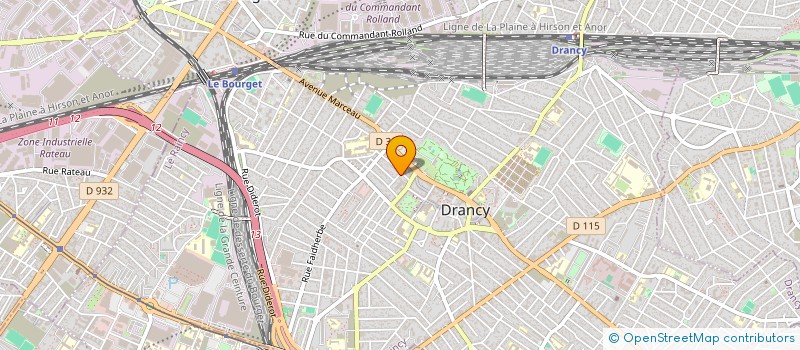 localisation de l'entreprise MONSIEUR MEHDI ZEROUALI à DRANCY
