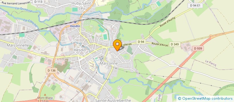 localisation de l'entreprise MONSIEUR MEHDI ZIADI  MARCONNE