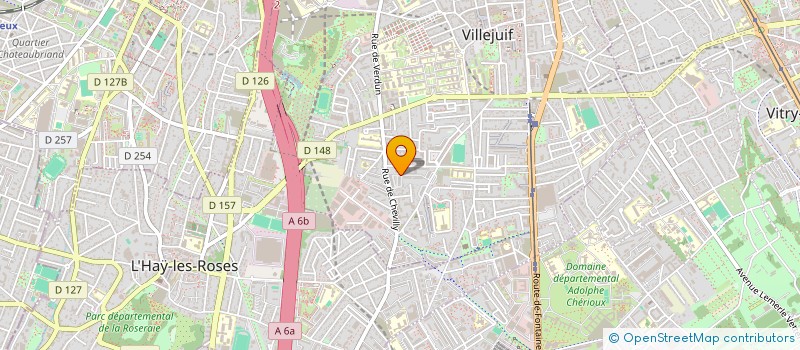 localisation de l'entreprise MONSIEUR MEHDI ZOUAG à VILLEJUIF