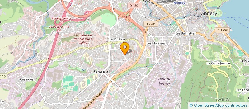 localisation de l'entreprise MONSIEUR MEHDI ZOUINE  ANNECY