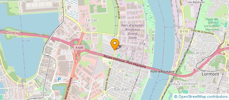 localisation de l'entreprise MONSIEUR MEHDII GERYEL  BORDEAUX