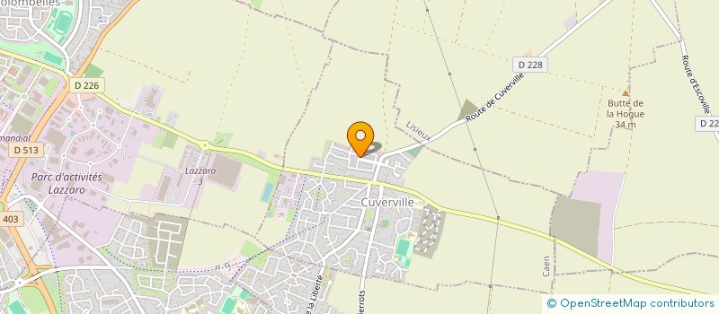 localisation de l'entreprise MONSIEUR MEHDINE NOEL  CUVERVILLE