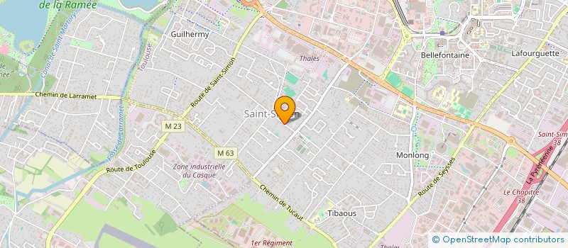 localisation de l'entreprise MONSIEUR MEHDY BARI à TOULOUSE