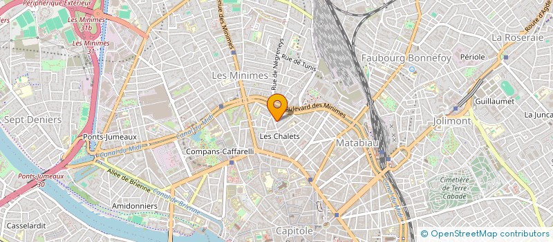localisation de l'entreprise MONSIEUR MEHDY BOUFARESS à TOULOUSE