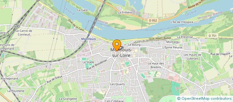 localisation de l'entreprise MONSIEUR MEHDY COURTEMANCHE  MONTLOUIS-SUR-LOIRE