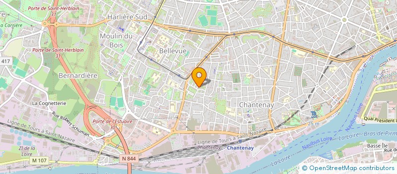 localisation de l'entreprise MONSIEUR MEHDY GHANI  NANTES
