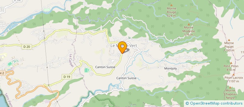 localisation de l'entreprise MONSIEUR MEHDY GOMMAR  LE MORNE-VERT