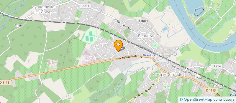 localisation de l'entreprise MONSIEUR MEHDY KACEL  BEAUTIRAN