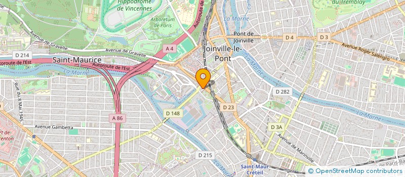 localisation de l'entreprise MONSIEUR MEHDY MAHOUCHE  JOINVILLE-LE-PONT