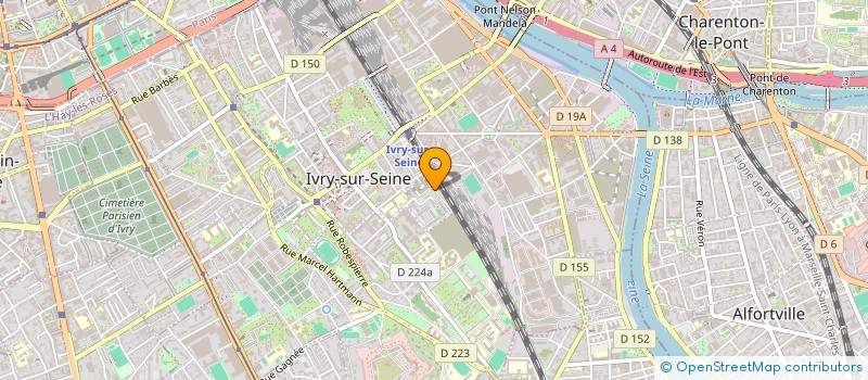 localisation de l'entreprise MONSIEUR MEHDY NOUREDDINE  IVRY-SUR-SEINE