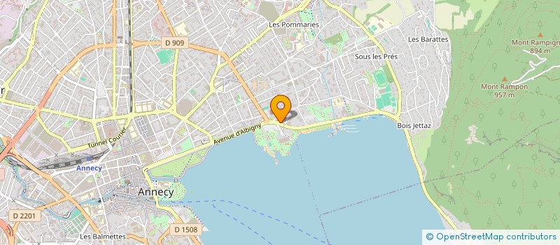 localisation de l'entreprise MONSIEUR MEHDY RAJAY  ANNECY