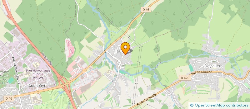 localisation de l'entreprise MONSIEUR MEHDY SAUNIER  JEUXEY