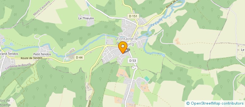 localisation de l'entreprise MONSIEUR MEHDY SOUSSI  FONTAINE-LE-BOURG