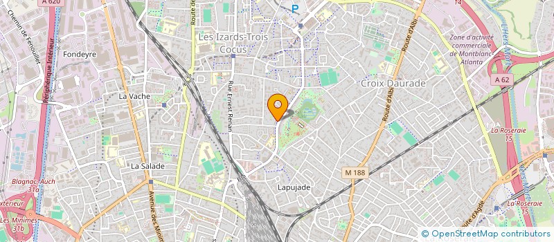 localisation de l'entreprise MONSIEUR MEHDY ZERGHAINE à TOULOUSE
