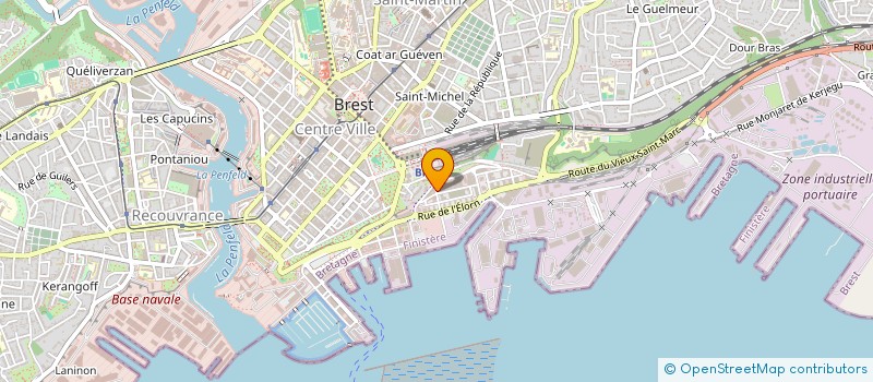 localisation de l'entreprise MONSIEUR MEHEDI BAPARI  BREST