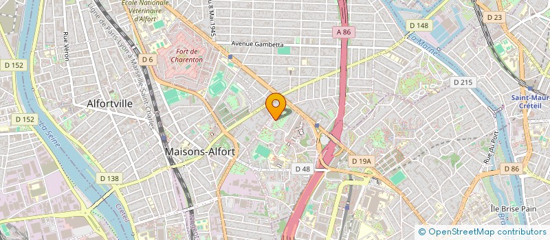 localisation de l'entreprise MONSIEUR MEHENNI AKLI à MAISONS-ALFORT