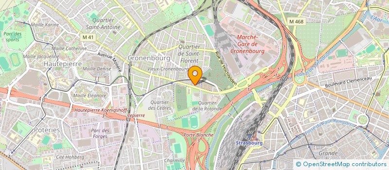localisation de l'entreprise MONSIEUR MEHER TRABELSI à STRASBOURG