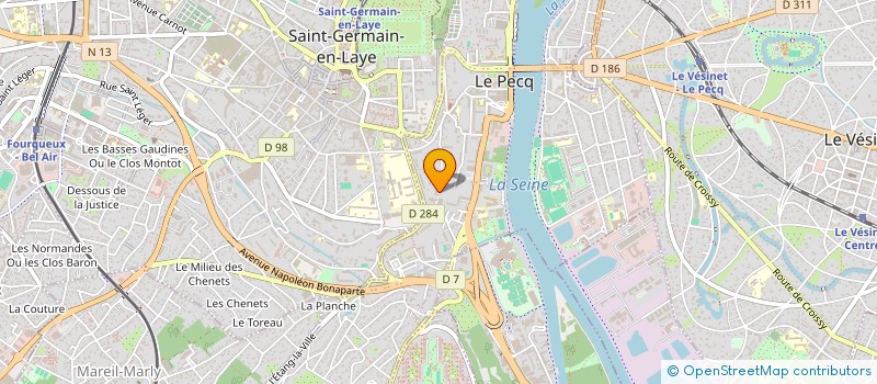 localisation de l'entreprise MONSIEUR MEHER YAKOUBI à LE PECQ