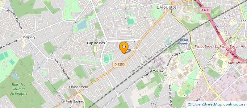 localisation de l'entreprise MONSIEUR MEHEUT à PESSAC