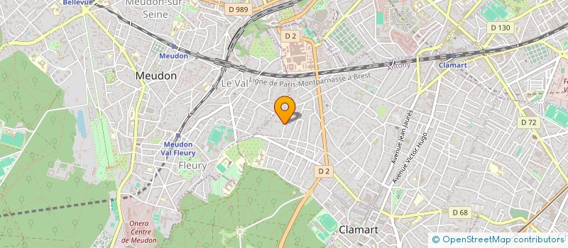 localisation de l'entreprise MONSIEUR MEHIEDDINE GHERABLI à CLAMART