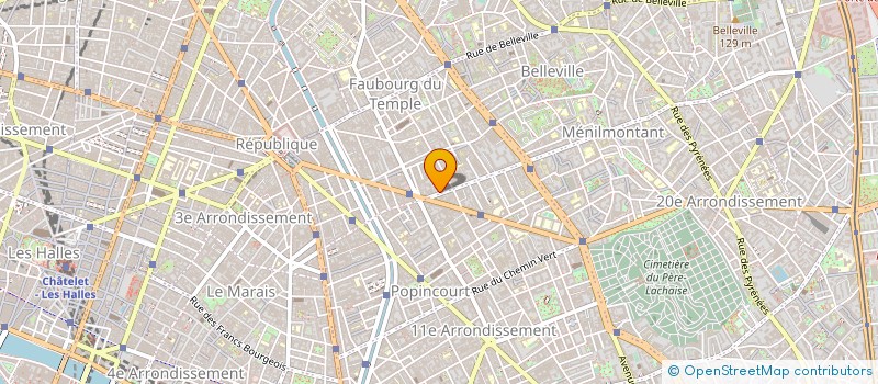 localisation de l'entreprise MONSIEUR MEHIR ATTIA à PARIS