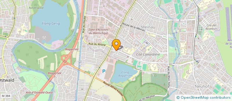 localisation de l'entreprise MONSIEUR MEHMED-ADIL IBIS à STRASBOURG