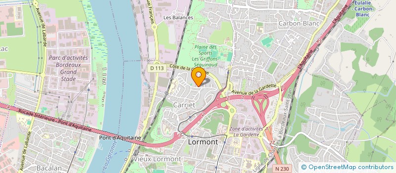 localisation de l'entreprise MONSIEUR MEHMED ANGELOV  LORMONT