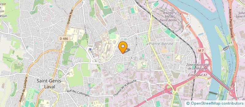 localisation de l'entreprise MONSIEUR MEHMED FERADOV à OULLINS-PIERRE-BENITE